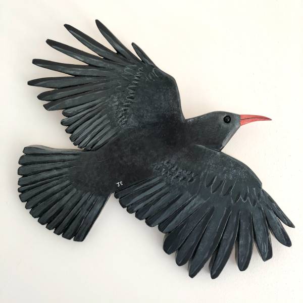 - a , wood Sculpture by John Comley, measuring 38 x 38 cm (H x W) £200